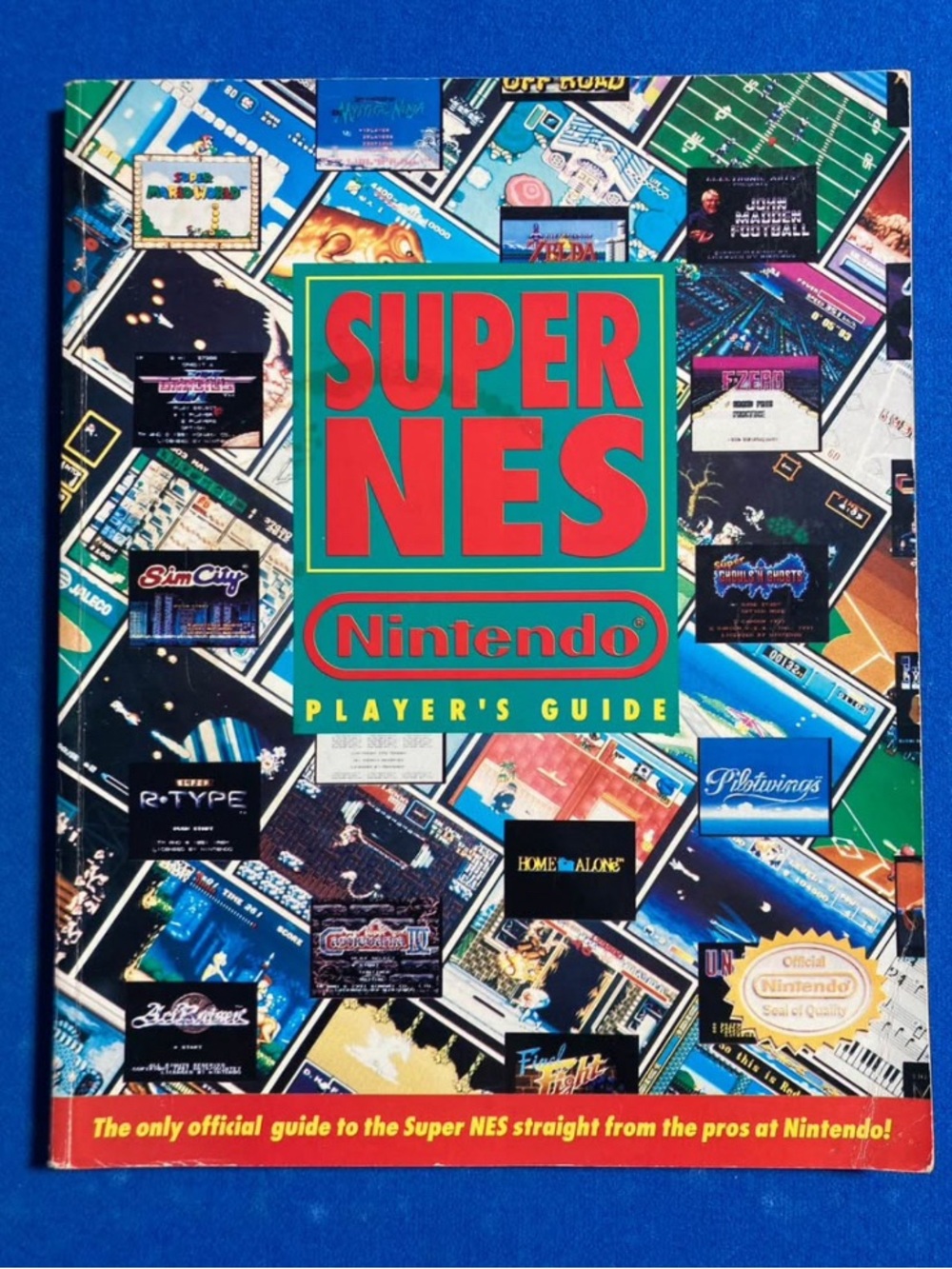 Super NES Nintendo Player's Guide strategy guide (1992)